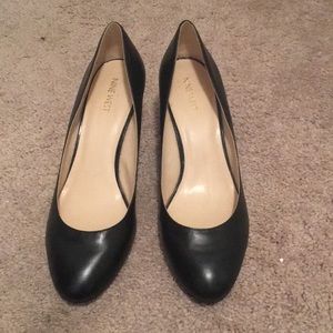 Nine West Leather Wedges